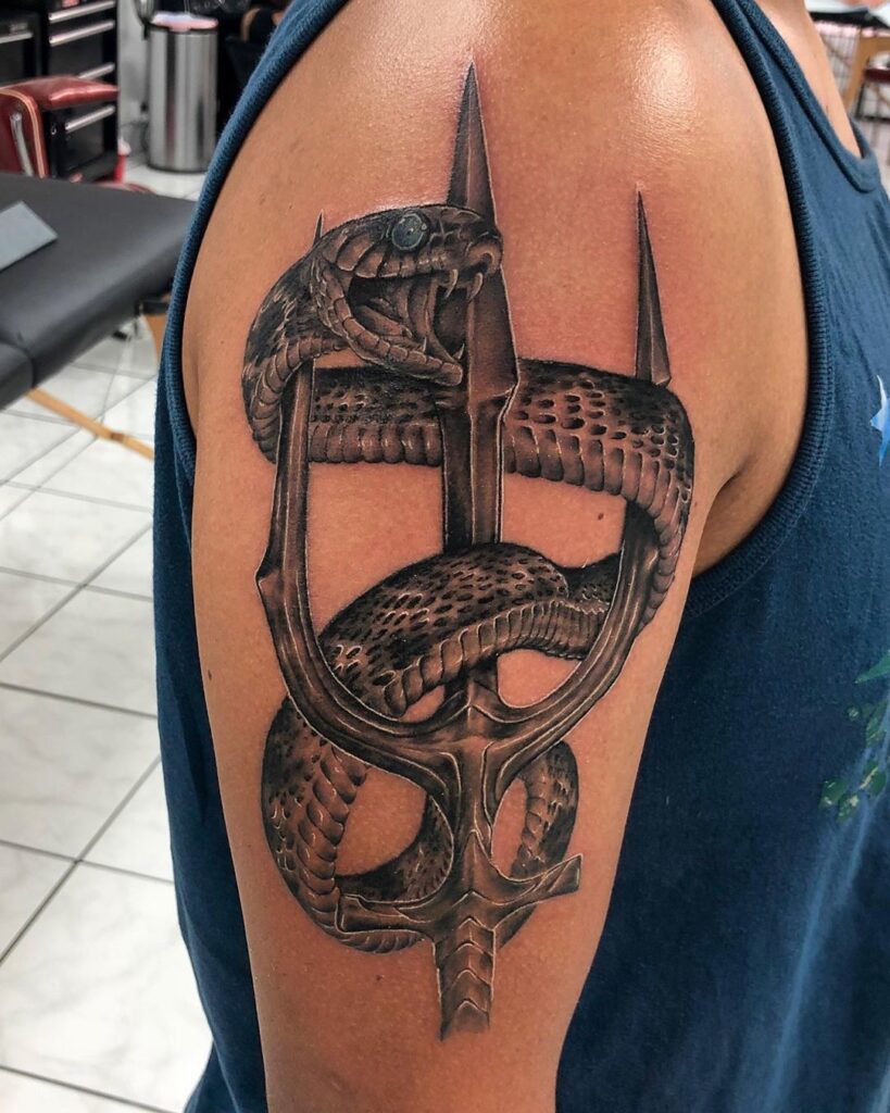 Poseidon Tattoo 173