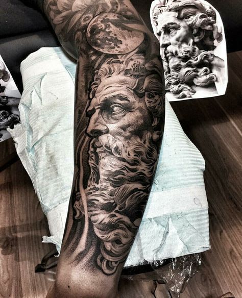 Poseidon Tattoo 195