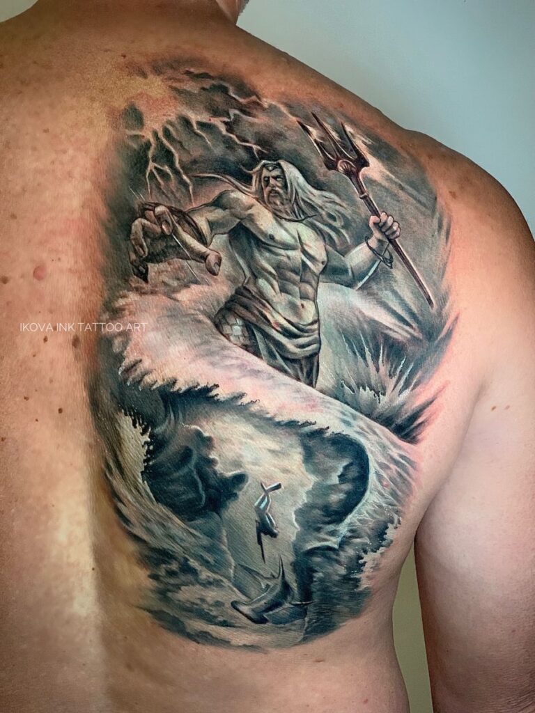 Poseidon Tattoo 196