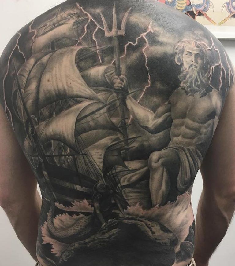 Poseidon Tattoo 199
