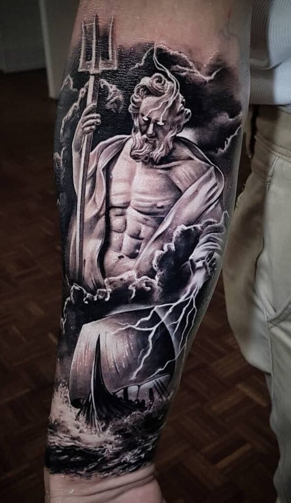 Details 88+ aboυt god of the sea tattoo sυper cool