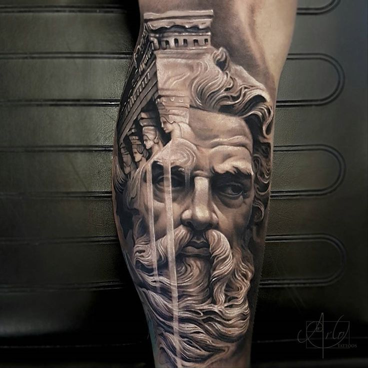 Poseidon Tattoo 4