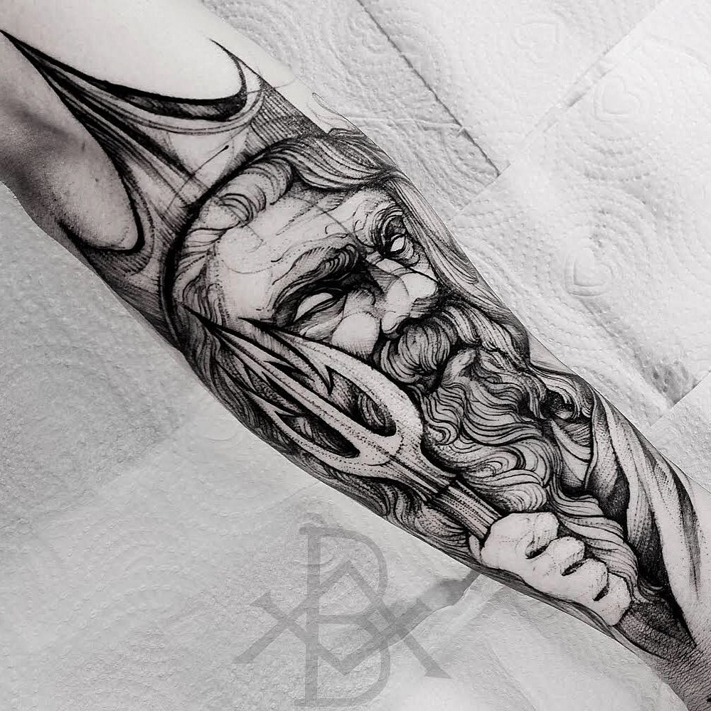 Poseidon Tattoo 49