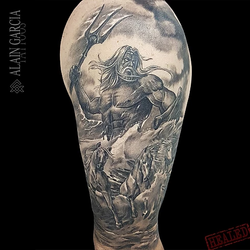 Poseidon Tattoo 5