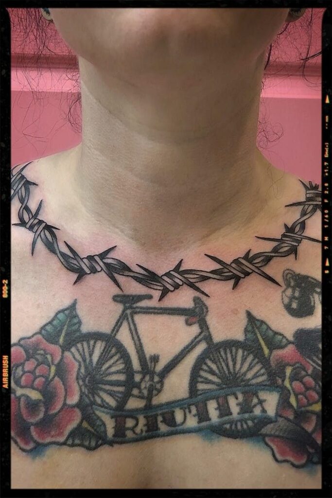 Barbed Wire Tattoo 166