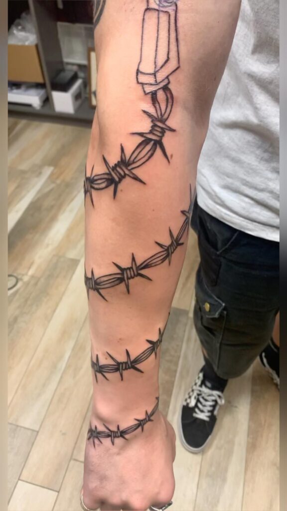Barbed Wire Tattoo 55