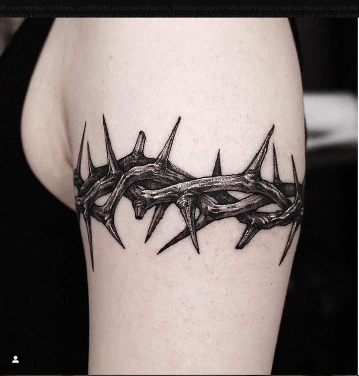 Barbed Wire Tattoo 6