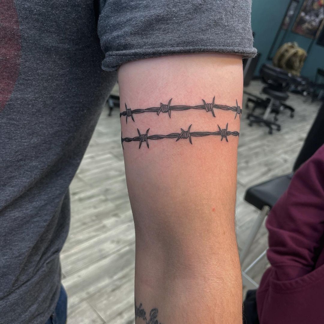 101+ most creative barbed wire tattoo designs