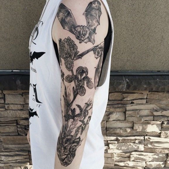 Bat Tattoos 163