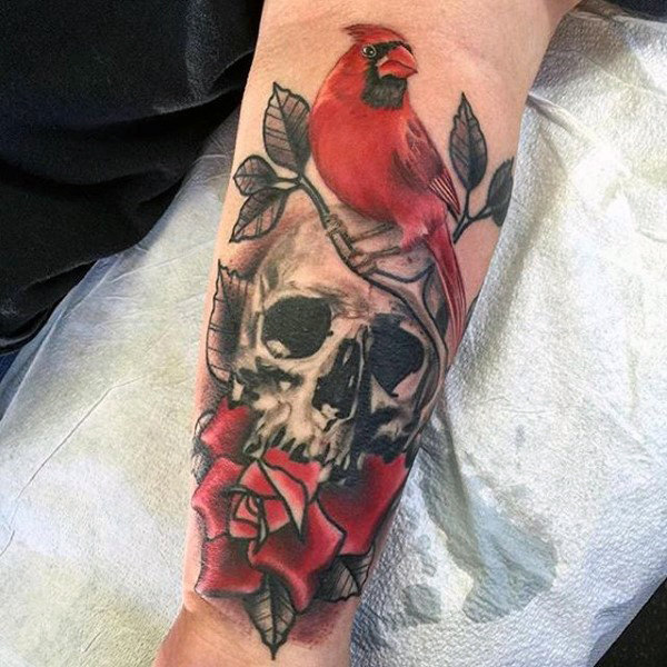 Cardinal Tattoo 1