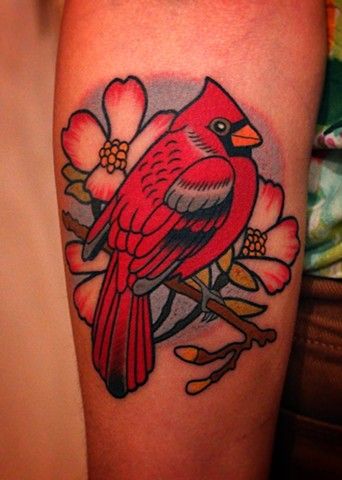 Cardinal Tattoo 106