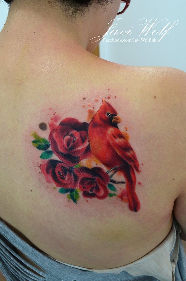 Cardinal Tattoo 134