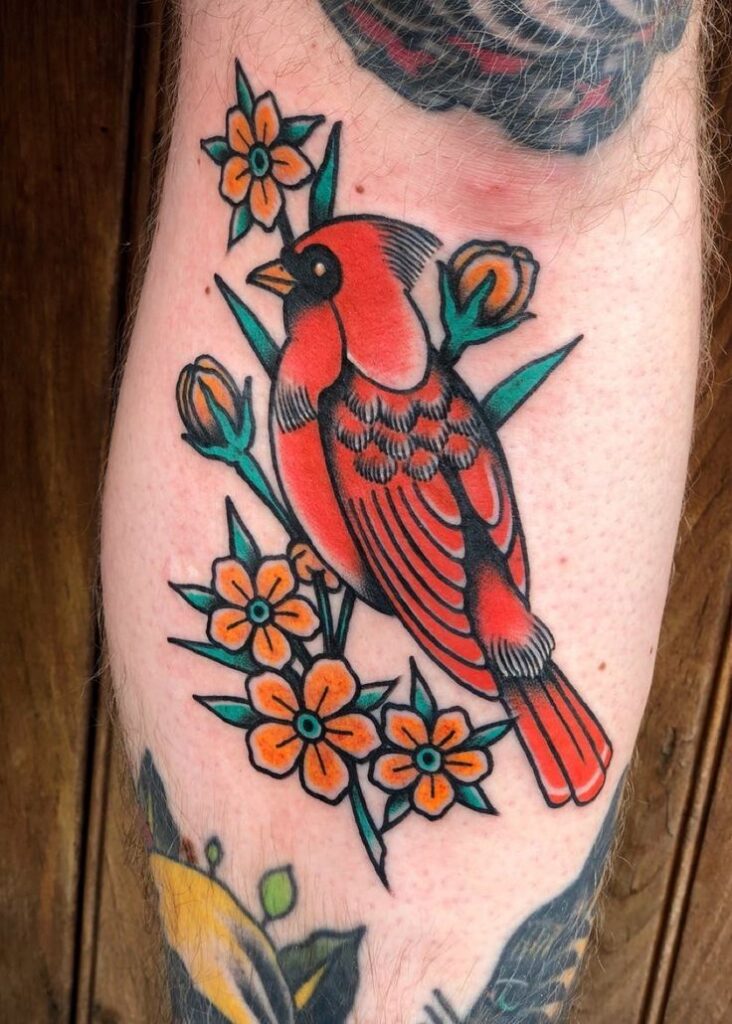 Cardinal Tattoo 15