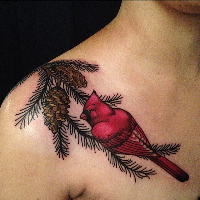Cardinal Tattoo 155