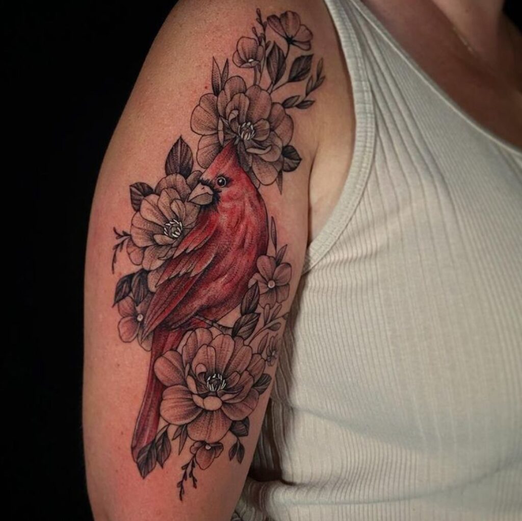 Cardinal Tattoo 165