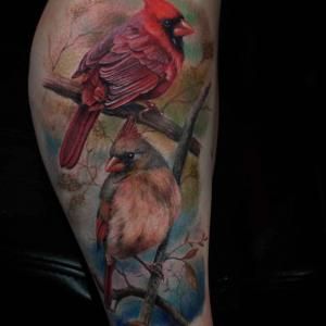 Cardinal Tattoo 34