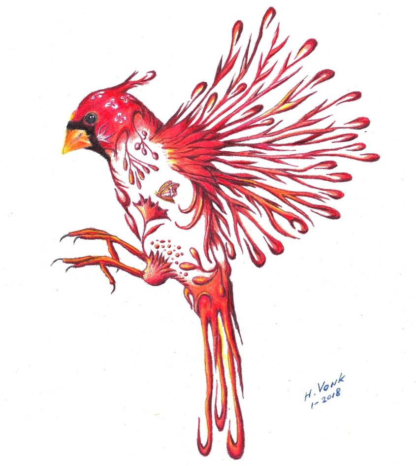 Cardinal Tattoo 48