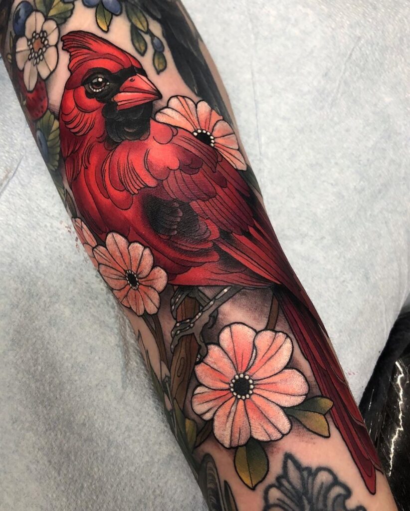 Cardinal Tattoo 5