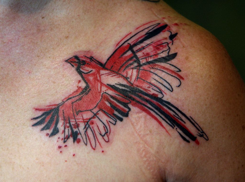 Cardinal Tattoo 56