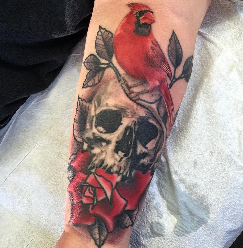 Cardinal Tattoo 7