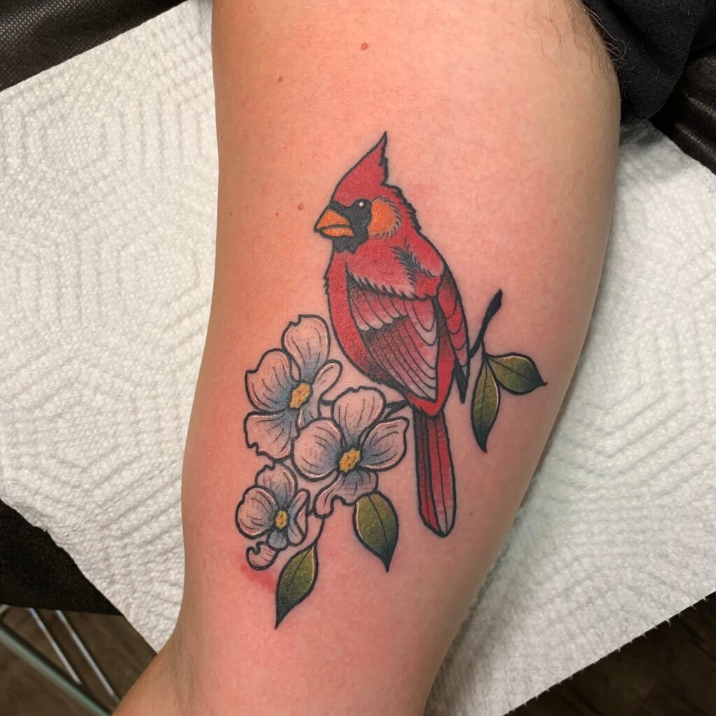 Cardinal Tattoo 77