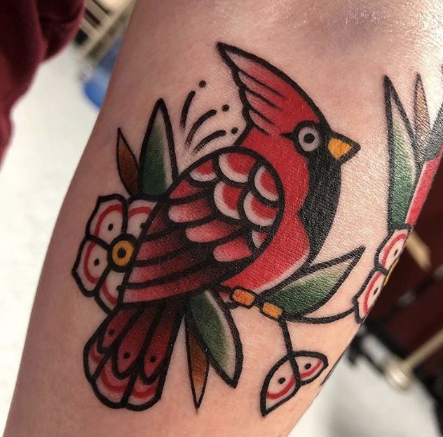 Cardinal Tattoo 81