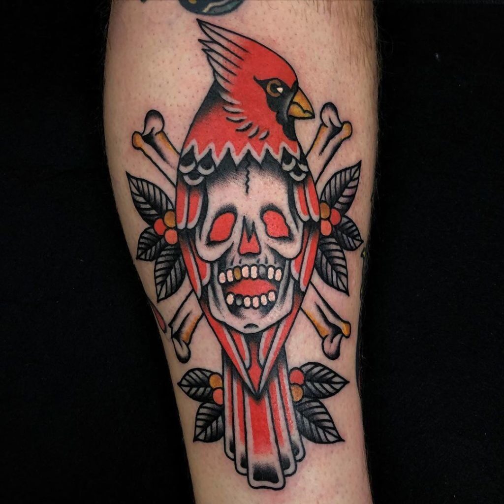 Cardinal Tattoo 91
