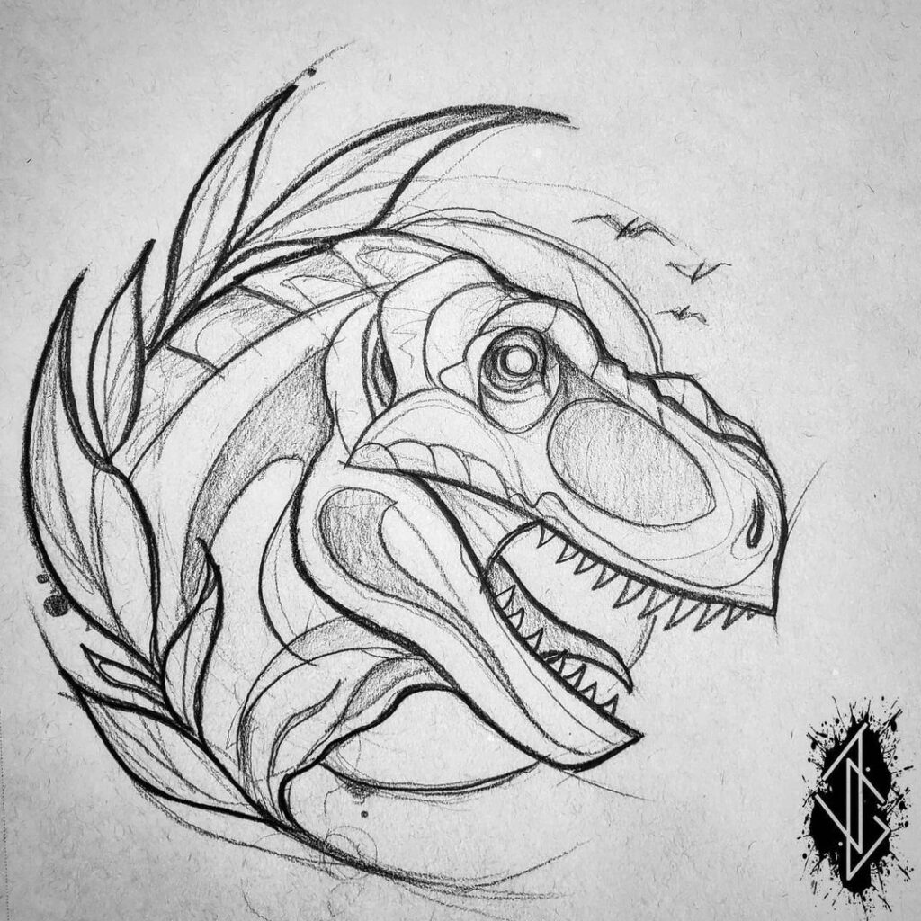 Dinosaur Tattoo 6