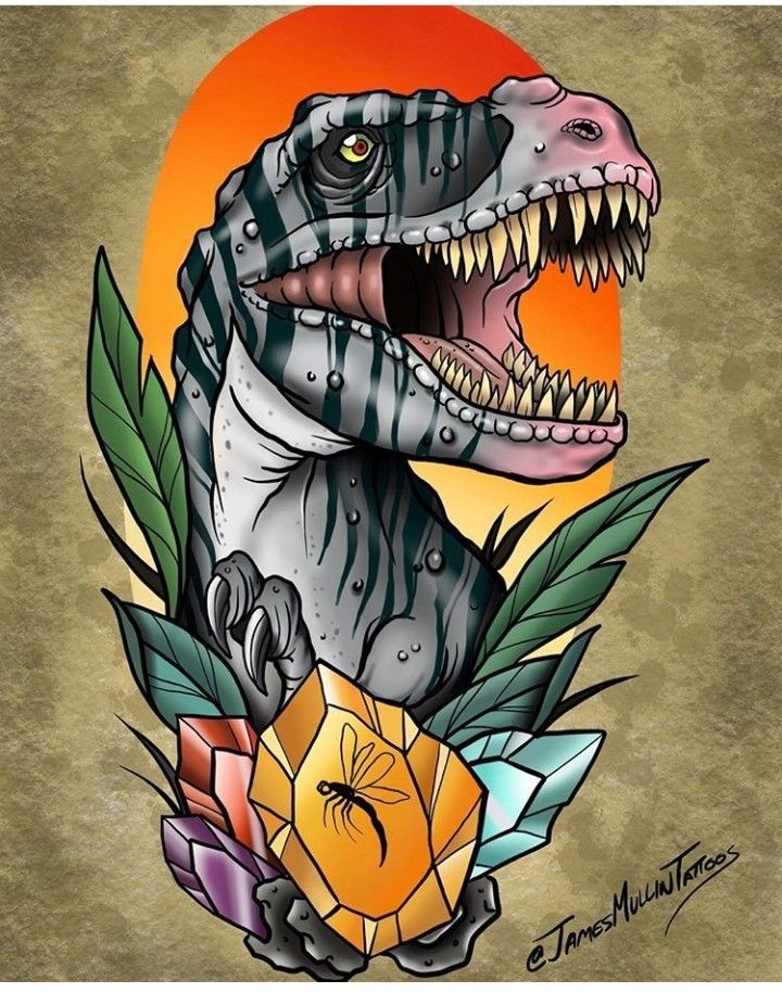 Dinosaur Tattoo 64
