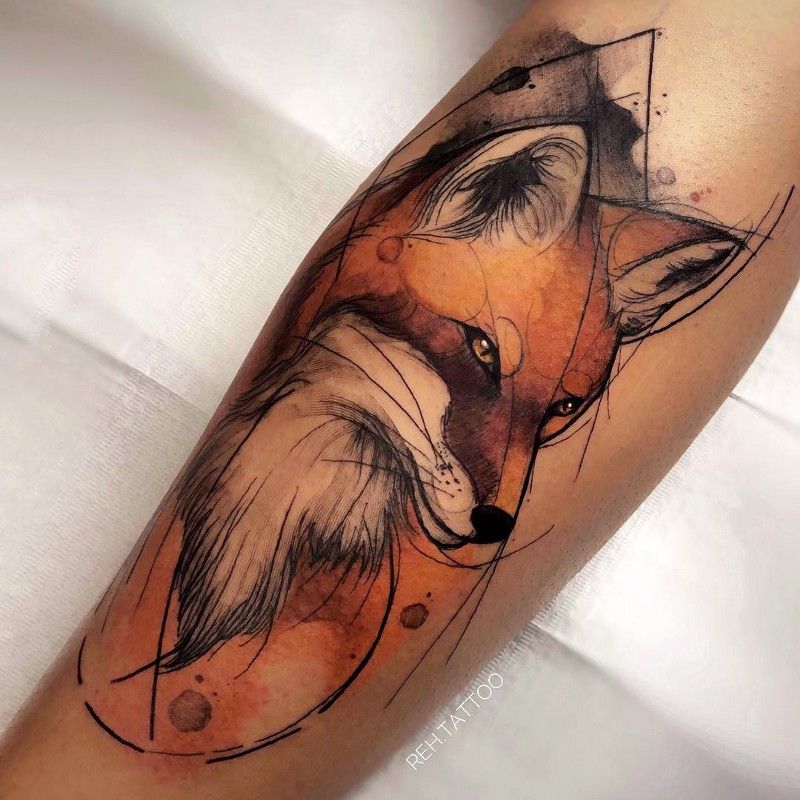 Fox Tattoo 107