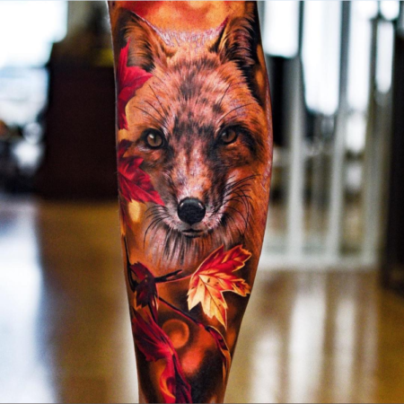 240+ Brilliant Fox Tattoo Designs For Women with Meanings (2022 ...