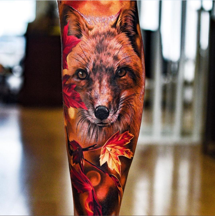 Fox Tattoo 11