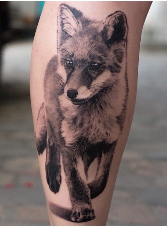 Fox Tattoo 110