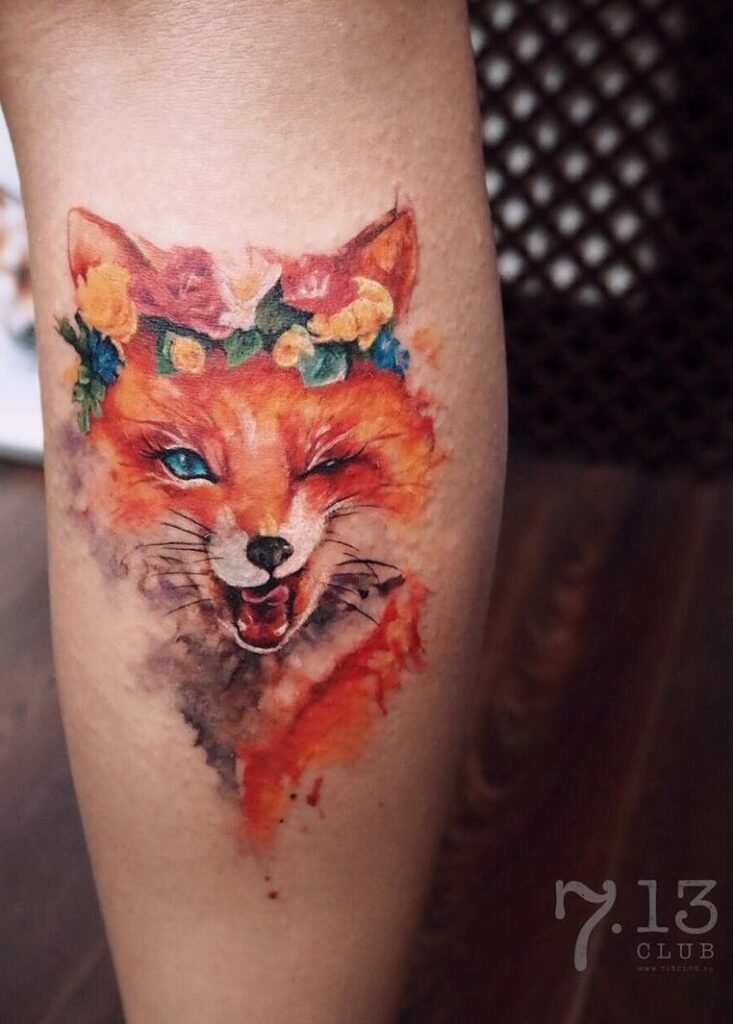 Fox Tattoo 12