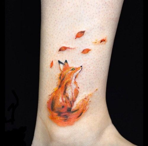 Fox Tattoo 129