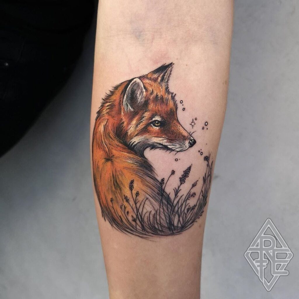 Fox Tattoo 138