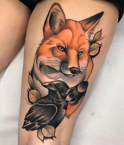 Fox Tattoo 162
