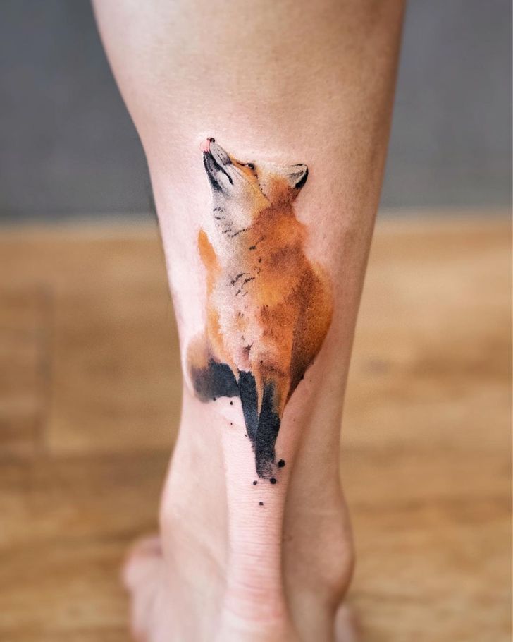 Fox Tattoo 17