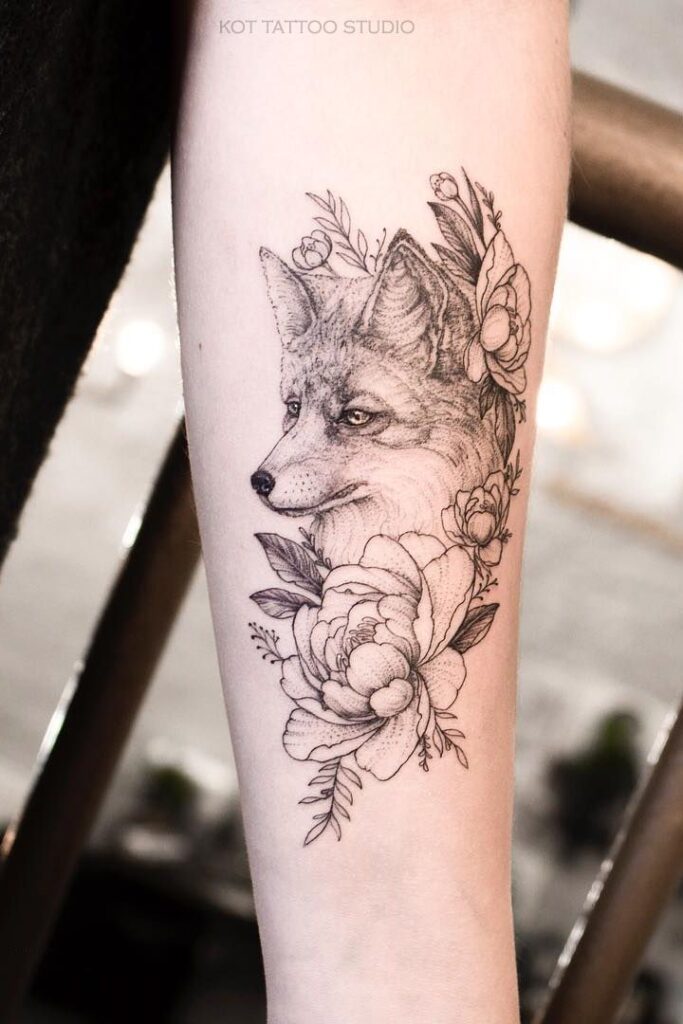 Fox Tattoo 170