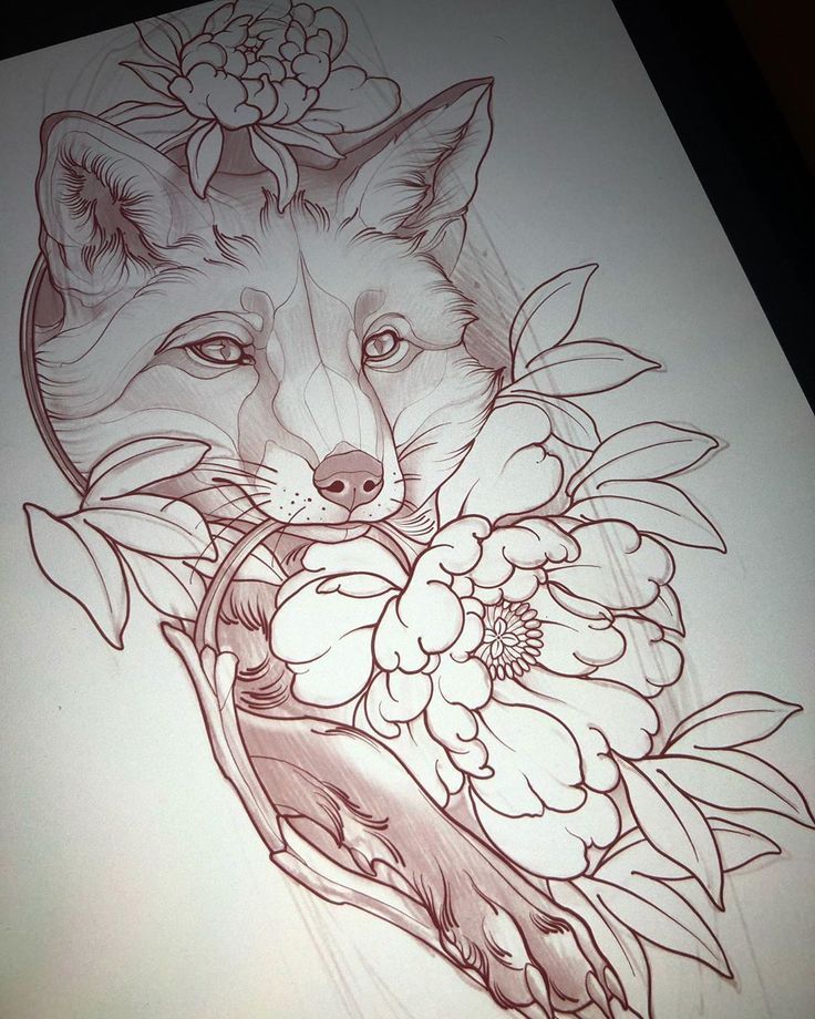 Fox Tattoo 176