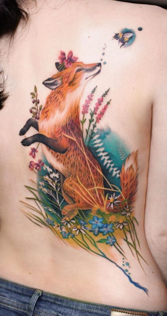 Fox Tattoo 181