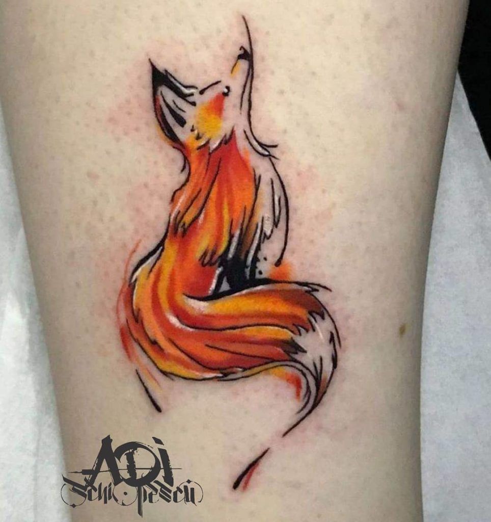 Fox Tattoo 182