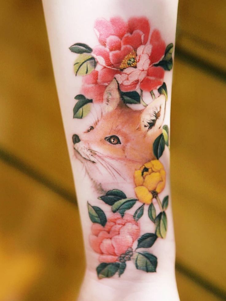 Fox Tattoo 187
