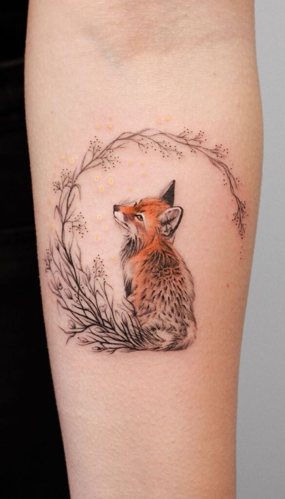 Fox Tattoo 200