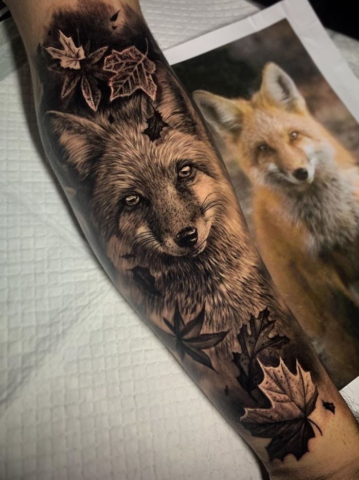 Fox Tattoo 216