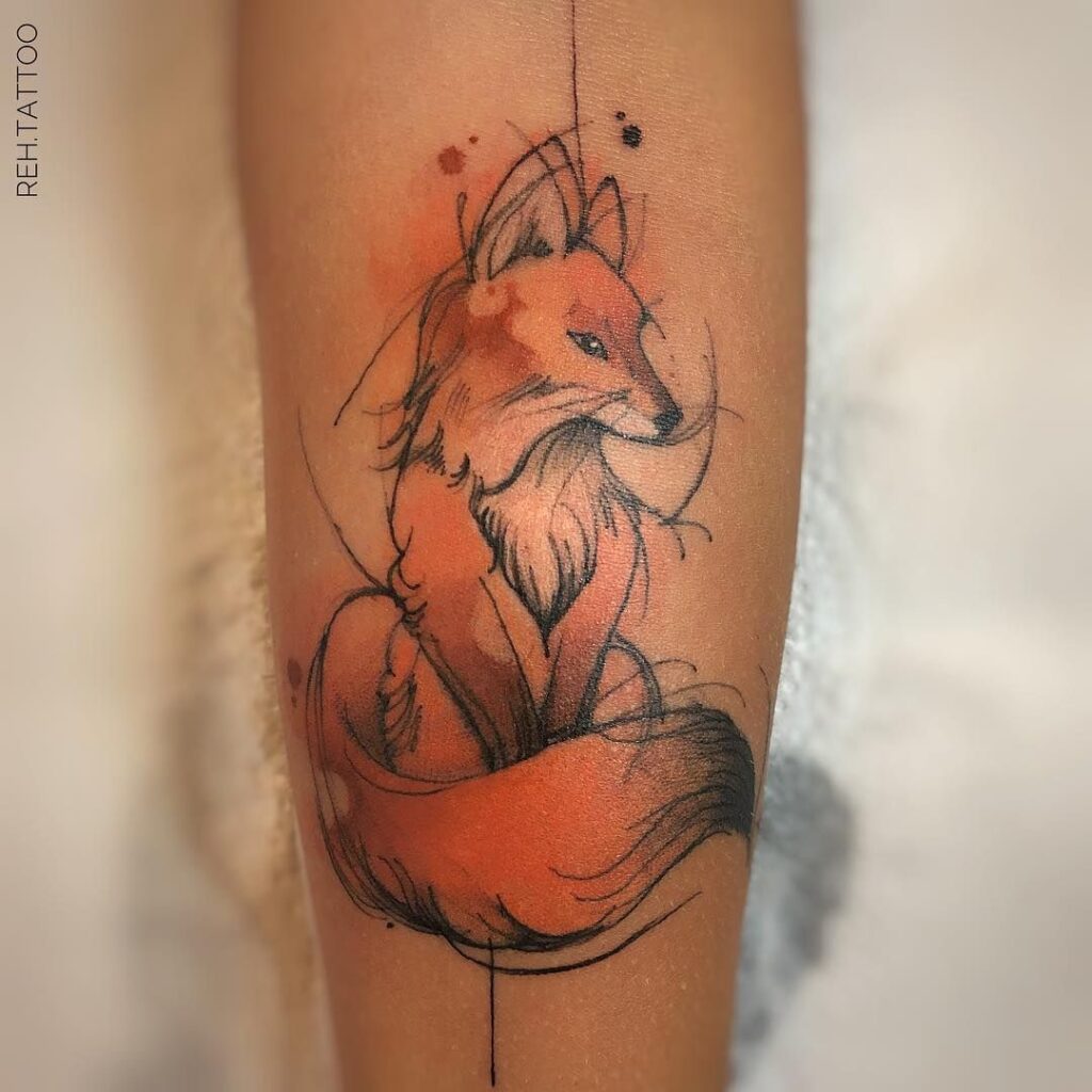Fox Tattoo 217