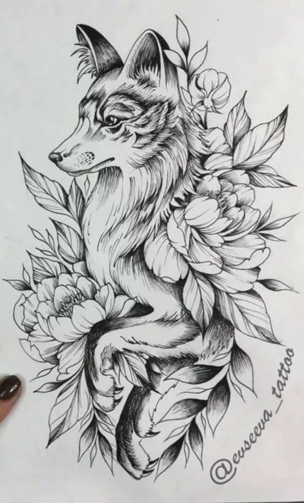 Fox Tattoo 219