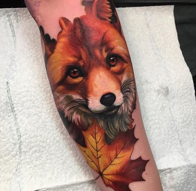 Fox Tattoo 221