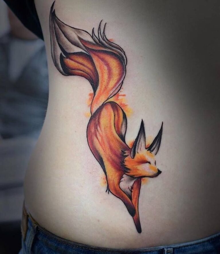 240+ Brilliant Fox Tattoo Designs For Women with Meanings (2022 ...