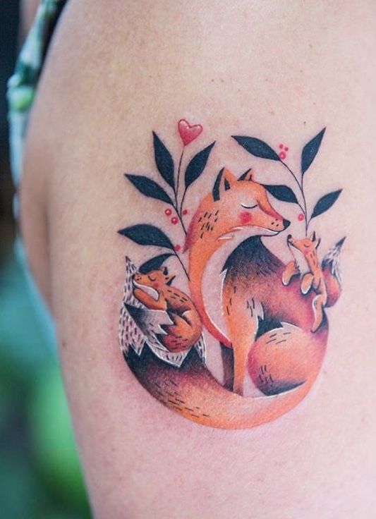 Fox Tattoo 27